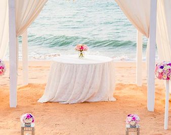 mariage sur la plage